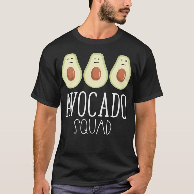 Avocado squad Fun funny -  T-Shirt (Front)