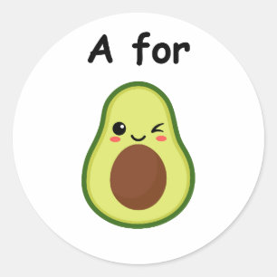 Avocado stickers
