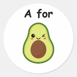Avocado stickers