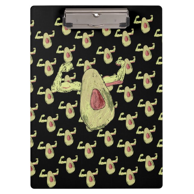 Avocado Strenght Clipboard (Front)