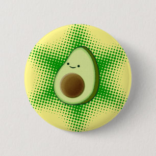 Avocado Superstar 6 Cm Round Badge