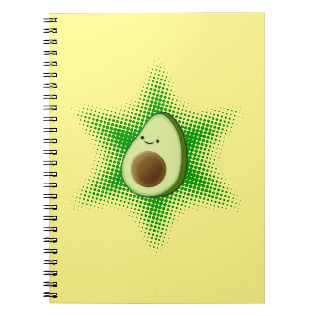 Avocado Superstar Notebook (Front)