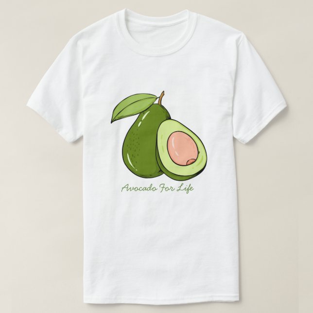 Avocado T-Shirt (Design Front)