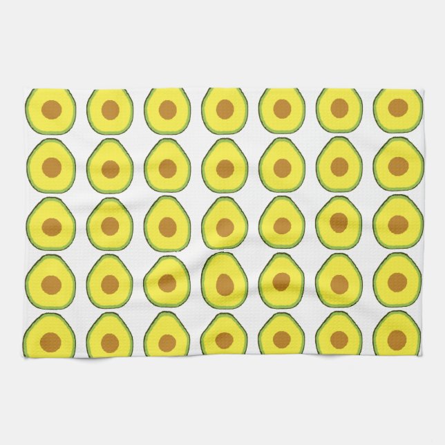Avocado Tea Towel (Horizontal)