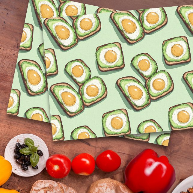 Avocado Toast Brunch Tissue Paper (Creator Uploaded)