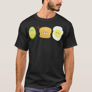 Avocado toast funny brunch Illustration T-Shirt