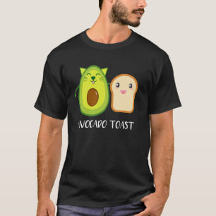 Avocado Toast Healthy Eating Habit Cute Veggie Veg T-Shirt