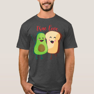 Avocado Toast vegan healthy fruit vegetarian food T-Shirt