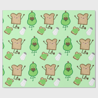 Avocado Toast Wrapping Paper
