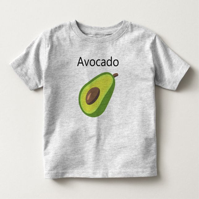 Avocado Toddler T-Shirt (Front)