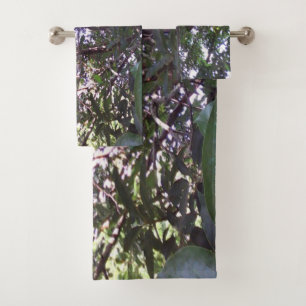 Avocado Tree Bath Towel Set