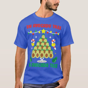 Avocado Tree Funny Food Vegan Christmas Gift T-Shirt