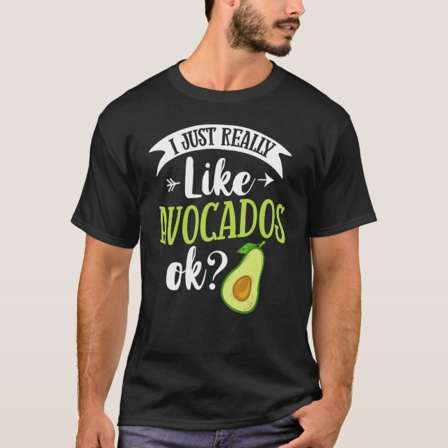 Avocado Tree Mexico Fruit Oil Pear Plant Dip T-Shirt (Front)