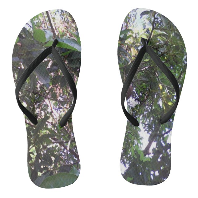 Avocado Tree Thongs (Footbed)