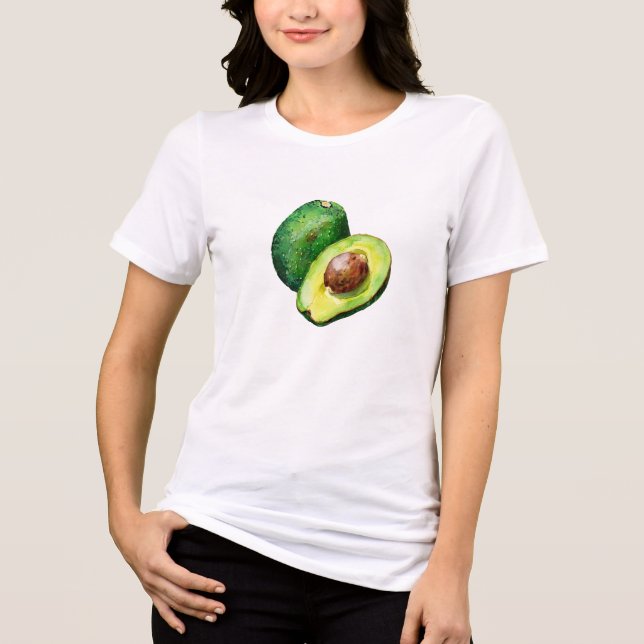 Avocado Tri-Blend Shirt (Front)