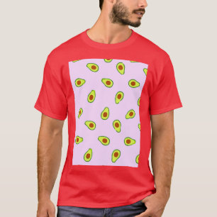 Avocado tropical fruit summer pattern T-Shirt