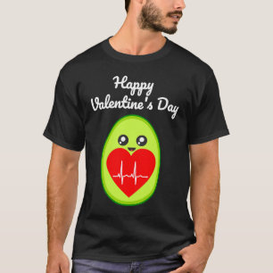 Avocado Valentine's Day for Men and Women. T-Shirt