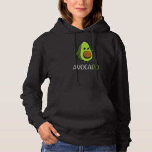 Avocado Vegan Vegetables Fruit Motivation Hoodie