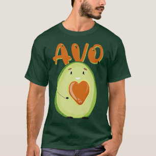 Avocado Vegan Vegetarian for Couples Partners Gift T-Shirt