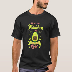 Avocado Vegan Vegetarian Only One Girl The Saying T-Shirt
