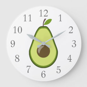 Avocado Wall Clock
