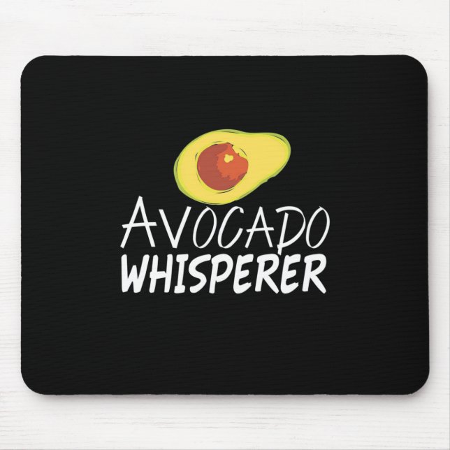 Avocado Whisperer Mouse Pad (Front)