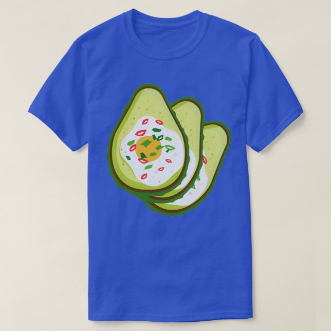 Avocado with egg T-Shirt (Design Front)
