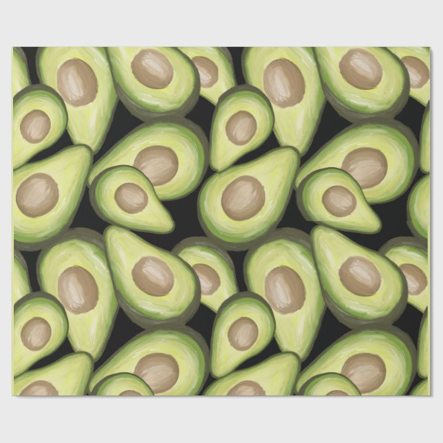Avocado Wrapping Paper (Flat)