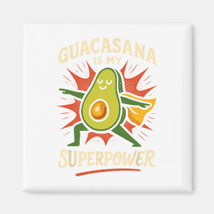 Avocado Yoga Funny Namaste Pun Plant-sed Fitness S Magnet