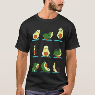 Avocado Yoga Funny T-Shirt