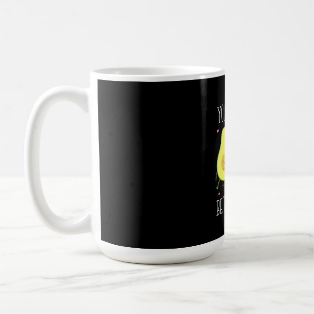 Avocado You Are My Better Half Coffee Mug (Left)