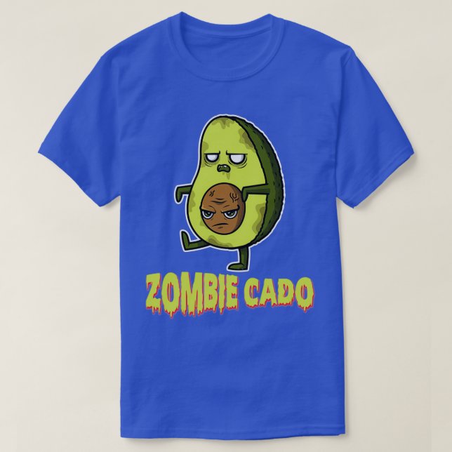 AVOCADO ZOMBIECADO T-Shirt (Design Front)