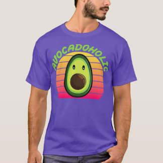 Avocadoholic Avocado Gift Vegan Vegetarian Vegan G T-Shirt