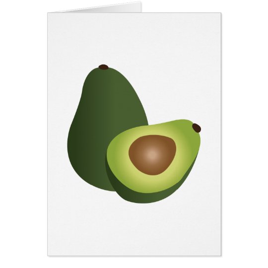 Avocados Card