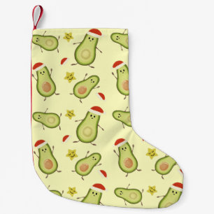 Avocados & Christmas Small Christmas Stocking