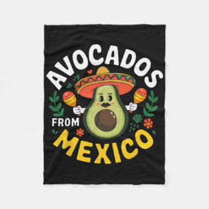 Avocados From Mexico Cinco De Mayo Mexican Fiesta Fleece Blanket