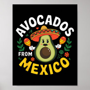 Avocados From Mexico Cinco De Mayo Mexican Fiesta  Poster