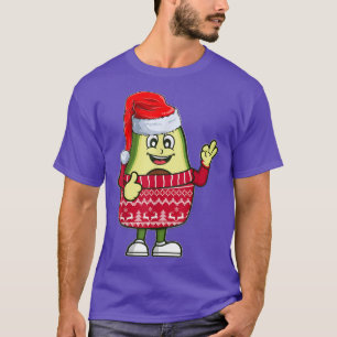 Avocados Fruit Lover Winter Avocado Christmas Paja T-Shirt