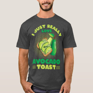Avocados Healthy Eating I Just Really Love Avocado T-Shirt