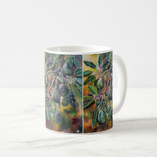 Avocados in the Autumn Sun Painting by Alfred Fox Coffee Mug