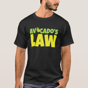 Avocado's Law Avogadro Go Vegan T-Shirt