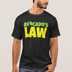 Avocado's Law Avogadro Go Vegan T-Shirt