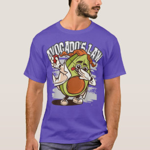 Avocado's Law Crazy Dabbing Scientist Avogadro Go T-Shirt