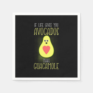 Avocados Make Guacamole Napkin
