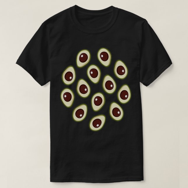Avocados White T-Shirt (Design Front)