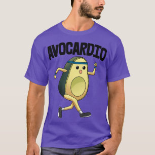 Avocardio Funny Avocado Fruit Women T-Shirt