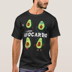 Avocardio, Gym Funny, Avocado Workout For Men Wome T-Shirt