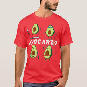 Avocardio, Gym Funny, Avocado Workout For Men Wome T-Shirt