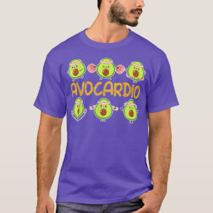 Avocardio, Gym Funny, Avocado Workout For Men Wome T-Shirt
