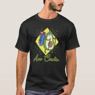 Avocardio heart fitness cardio sport vegan vegetar T-Shirt